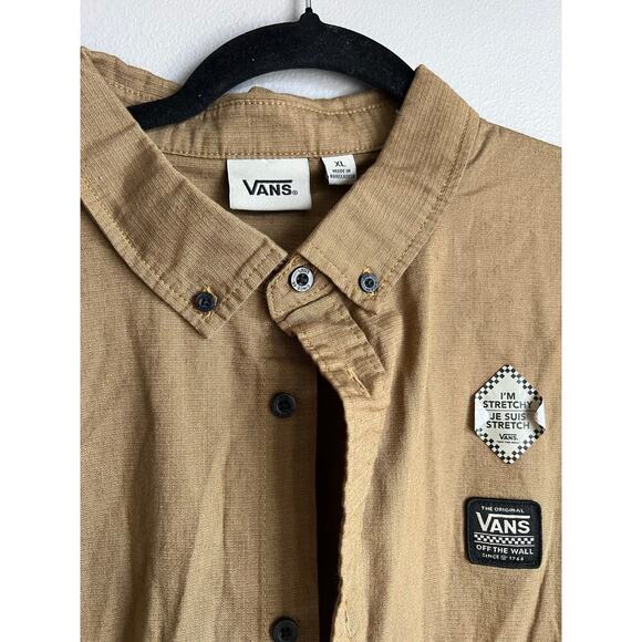 Vans Off the Wall Men's Stackton Button Down Shirt Size XL - Picture 3 of 6